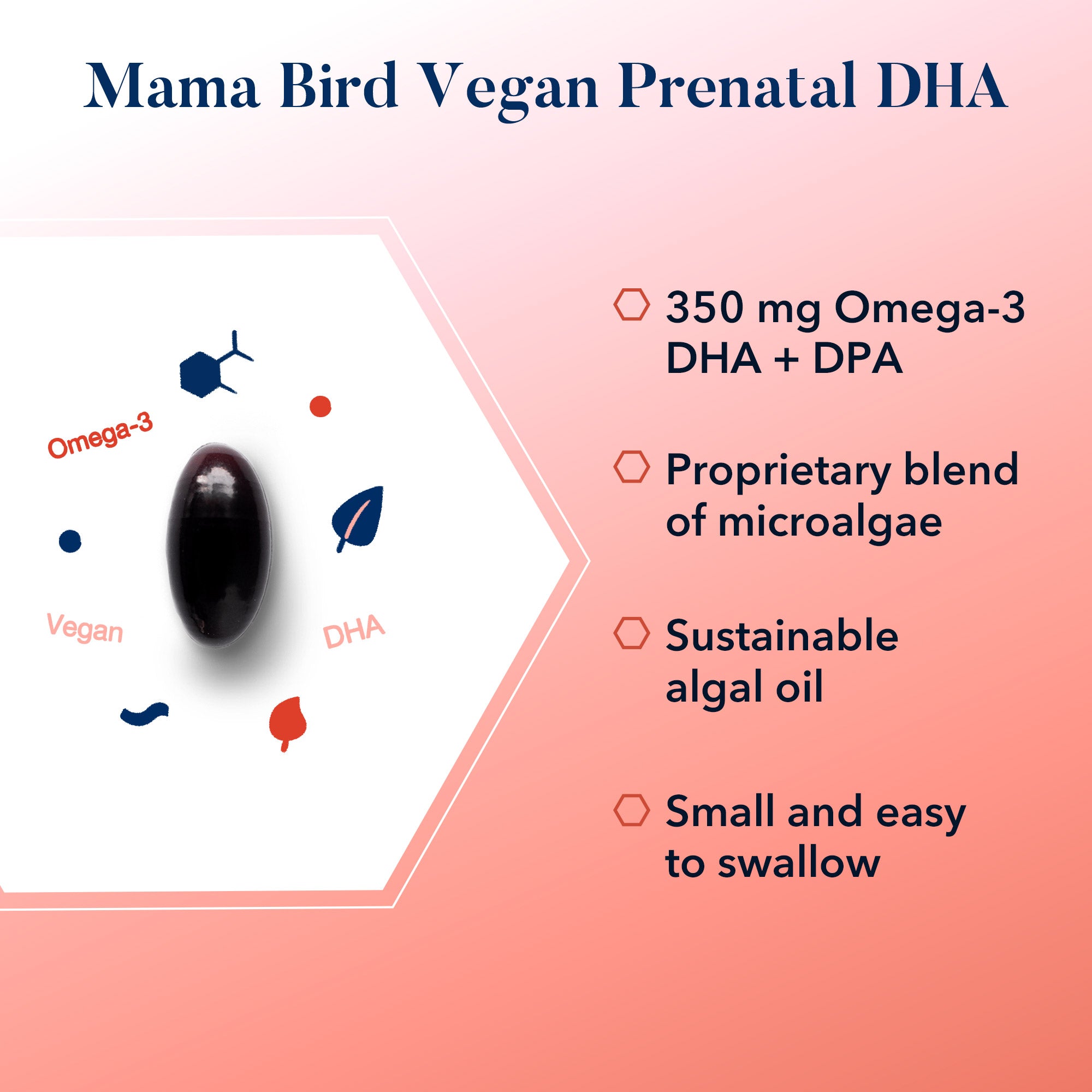 Mama Bird Vegan Prenatal DHA